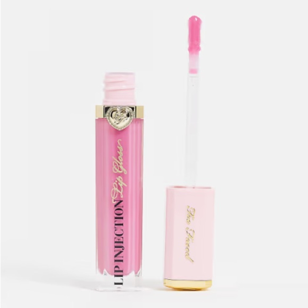 BNIB Too Faced Lip Injection Lip Gloss - Just Friends